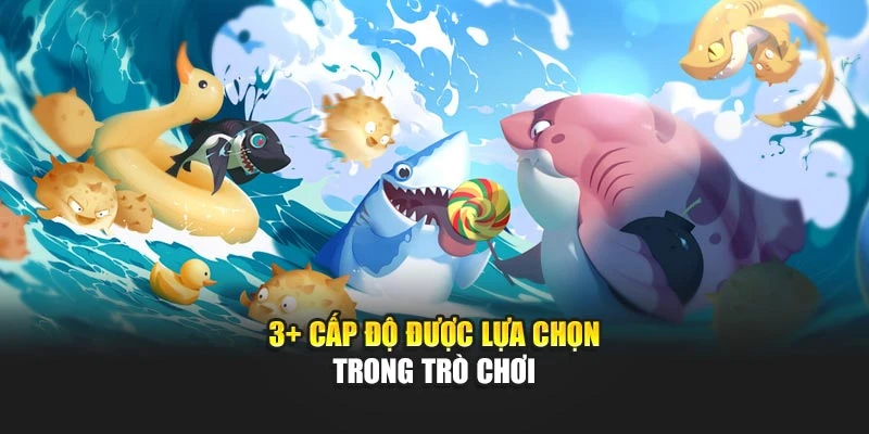 3+ cấp độ được lựa chọn trong trò chơi