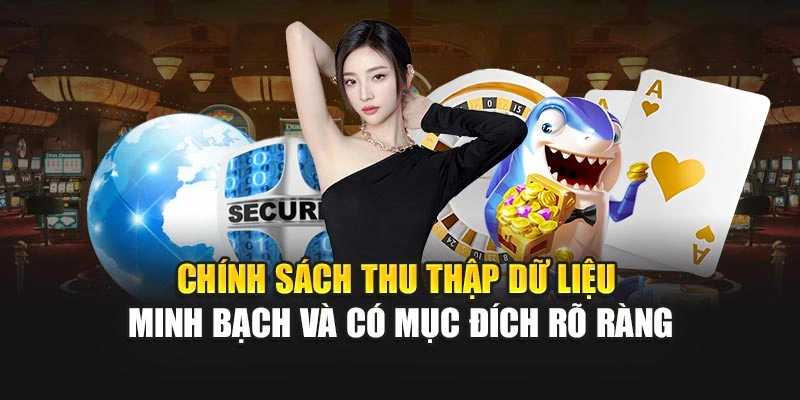 Chính sách thu thập dữ liệu minh bạch và có mục đích rõ ràng