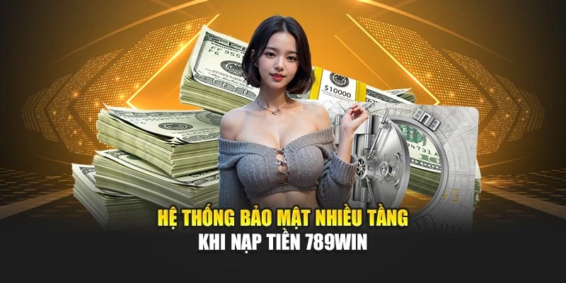 Hệ thống bảo mật nhiều tầng khi nạp tiền 789WIN